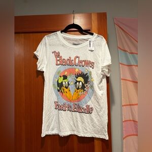 Black Crowes Graphic White Tee